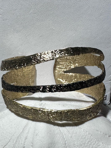 Bronze Bracelet Black Onyx color