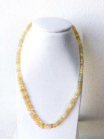 Opal necklace