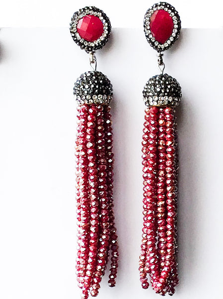 Dangle Bead Earrings