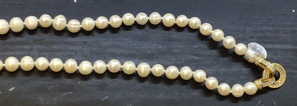 Pearl and Crystal necklace